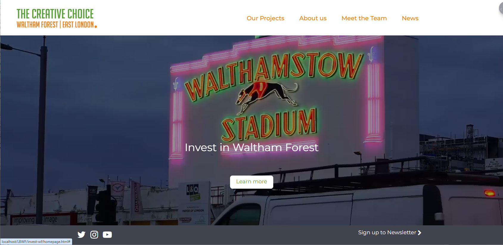 LBWF platform screen 7
